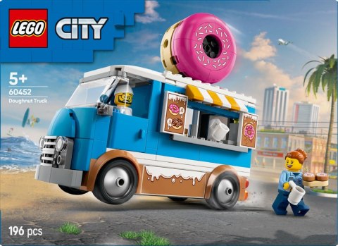 Klocki City 60452 Mobilna pączkarnia Klocki City 60452 Mobilna pączkarnia