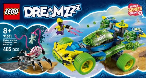 Klocki DREAMZzz 71491 Samochód wyścigowy Mateo i Z-Bloba Klocki DREAMZzz 71491 Samochód wyścigowy Mateo i Z-Bloba
