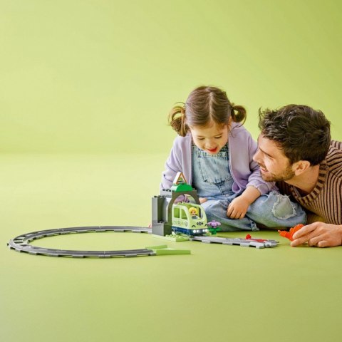 Klocki DUPLO 10425 Tunel i tory kolejowe - zestaw rozszerzający Klocki DUPLO 10425 Tunel i tory kolejowe - zestaw rozszerzający