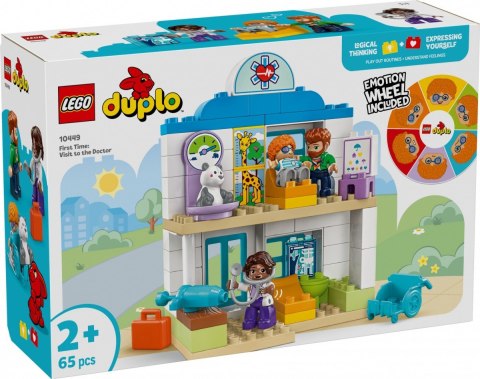 Klocki DUPLO 10449 Pierwszy raz: Wizyta u lekarza Klocki DUPLO 10449 Pierwszy raz: Wizyta u lekarza