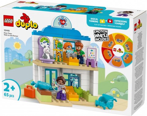 Klocki DUPLO 10449 Pierwszy raz: Wizyta u lekarza Klocki DUPLO 10449 Pierwszy raz: Wizyta u lekarza
