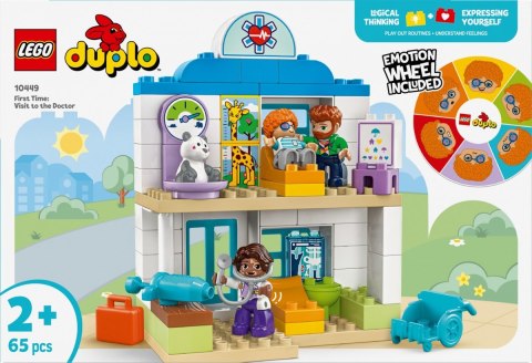 Klocki DUPLO 10449 Pierwszy raz: Wizyta u lekarza Klocki DUPLO 10449 Pierwszy raz: Wizyta u lekarza