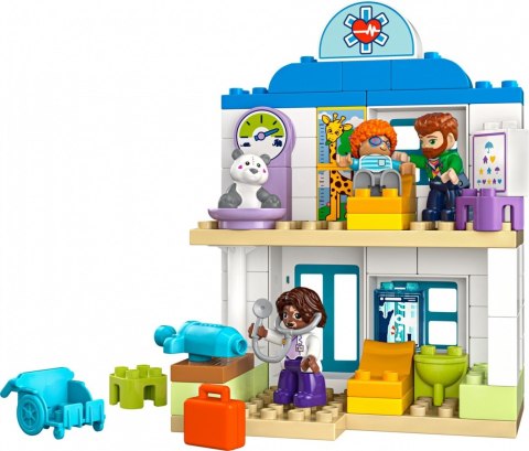 Klocki DUPLO 10449 Pierwszy raz: Wizyta u lekarza Klocki DUPLO 10449 Pierwszy raz: Wizyta u lekarza