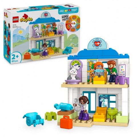Klocki DUPLO 10449 Pierwszy raz: Wizyta u lekarza Klocki DUPLO 10449 Pierwszy raz: Wizyta u lekarza