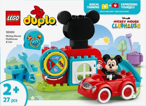 Klocki DUPLO 10454 Klub przyjaciół Myszki Miki i samochód Klocki DUPLO 10454 Klub przyjaciół Myszki Miki i samochód