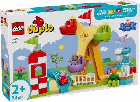 Klocki DUPLO Peppa Pig 10453 Wesołe miasteczko Klocki DUPLO Peppa Pig 10453 Wesołe miasteczko