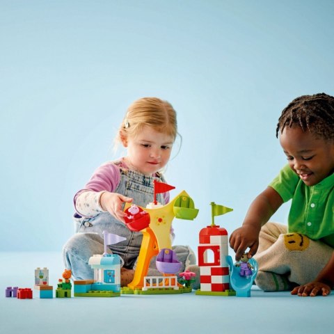 Klocki DUPLO Peppa Pig 10453 Wesołe miasteczko Klocki DUPLO Peppa Pig 10453 Wesołe miasteczko