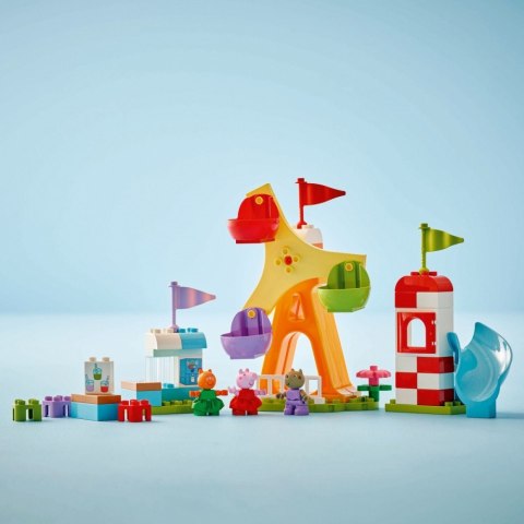 Klocki DUPLO Peppa Pig 10453 Wesołe miasteczko Klocki DUPLO Peppa Pig 10453 Wesołe miasteczko