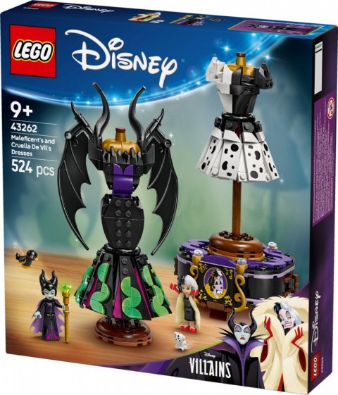 Klocki Disney 43262 Suknie Diaboliny i Cruelli De Mon Klocki Disney 43262 Suknie Diaboliny i Cruelli De Mon