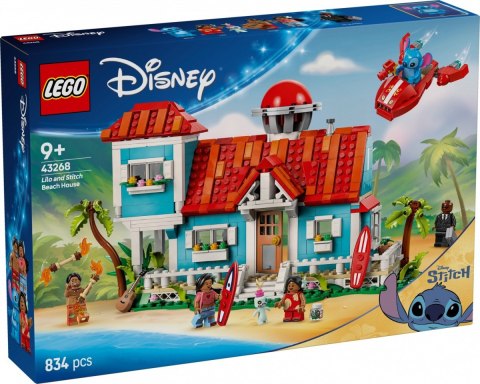 Klocki Disney 43268 Domek na plaży Lilo i Stitcha Klocki Disney 43268 Domek na plaży Lilo i Stitcha