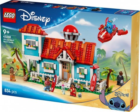 Klocki Disney 43268 Domek na plaży Lilo i Stitcha Klocki Disney 43268 Domek na plaży Lilo i Stitcha