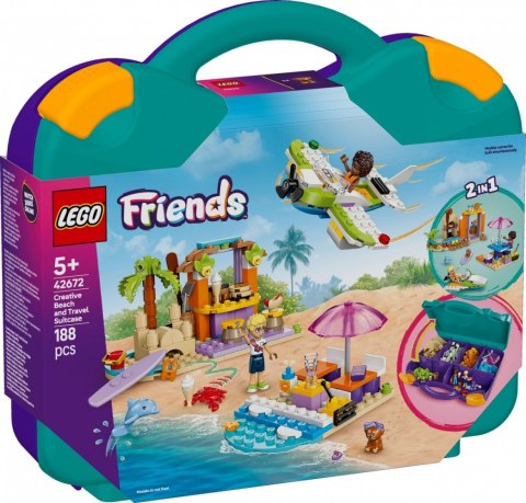Klocki Friends 42672 Kreatywna walizka plażowa Klocki Friends 42672 Kreatywna walizka plażowa