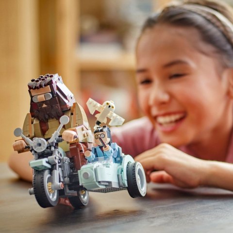 Klocki Harry Potter 76443 Przejażdżka motocyklowa Hagrida i Harry'ego Klocki Harry Potter 76443 Przejażdżka motocyklowa Hagrida i Harry'ego