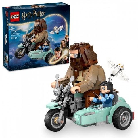 Klocki Harry Potter 76443 Przejażdżka motocyklowa Hagrida i Harry'ego Klocki Harry Potter 76443 Przejażdżka motocyklowa Hagrida i Harry'ego