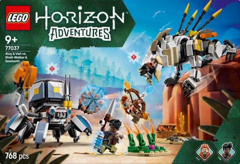 Klocki Horizon 77037 Aloy i Varl kontra krabołaz i piłoząb Klocki Horizon 77037 Aloy i Varl kontra krabołaz i piłoząb
