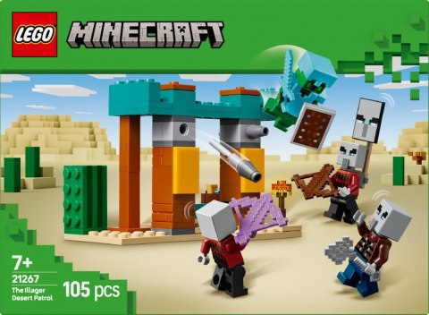 Klocki Minecraft 21267 Pustynny patrol złosadników Klocki Minecraft 21267 Pustynny patrol złosadników