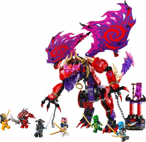 Klocki Ninjago 71832 Smok chaosu Kiełogrzmot Klocki Ninjago 71832 Smok chaosu Kiełogrzmot