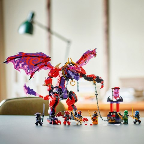 Klocki Ninjago 71832 Smok chaosu Kiełogrzmot Klocki Ninjago 71832 Smok chaosu Kiełogrzmot
