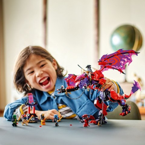 Klocki Ninjago 71832 Smok chaosu Kiełogrzmot Klocki Ninjago 71832 Smok chaosu Kiełogrzmot