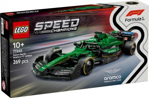 Klocki Speed Champions 77245 Bolid F1 Aston Martin Aramco AMR24 Klocki Speed Champions 77245 Bolid F1 Aston Martin Aramco AMR24