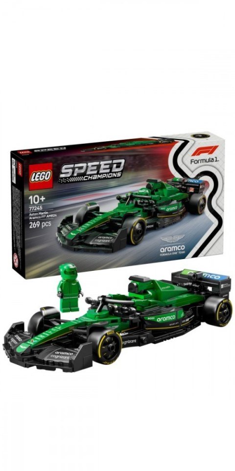 Klocki Speed Champions 77245 Bolid F1 Aston Martin Aramco AMR24 Klocki Speed Champions 77245 Bolid F1 Aston Martin Aramco AMR24
