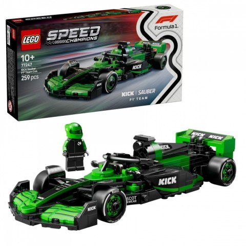 Klocki Speed Champions 77247 Bolid F1 KICK Sauber Team C44 Klocki Speed Champions 77247 Bolid F1 KICK Sauber Team C44