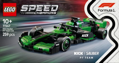 Klocki Speed Champions 77247 Bolid F1 KICK Sauber Team C44 Klocki Speed Champions 77247 Bolid F1 KICK Sauber Team C44