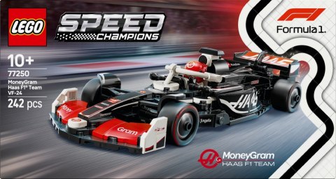 Klocki Speed Champions 77250 Bolid F1 MoneyGram Haas Team VF-24 Klocki Speed Champions 77250 Bolid F1 MoneyGram Haas Team VF-24