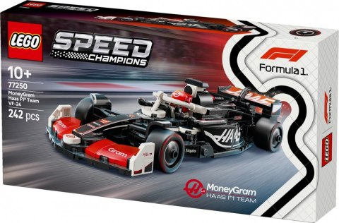 Klocki Speed Champions 77250 Bolid F1 MoneyGram Haas Team VF-24 Klocki Speed Champions 77250 Bolid F1 MoneyGram Haas Team VF-24