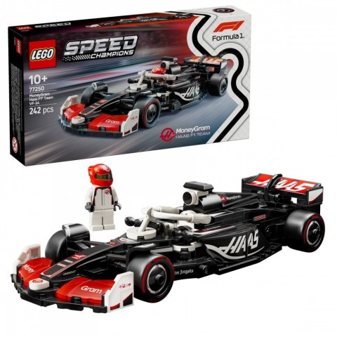 Klocki Speed Champions 77250 Bolid F1 MoneyGram Haas Team VF-24 Klocki Speed Champions 77250 Bolid F1 MoneyGram Haas Team VF-24