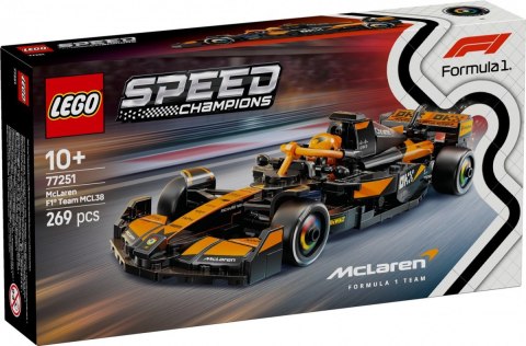 Klocki Speed Champions 77251 Bolid F1 McLaren Team MCL38 Klocki Speed Champions 77251 Bolid F1 McLaren Team MCL38