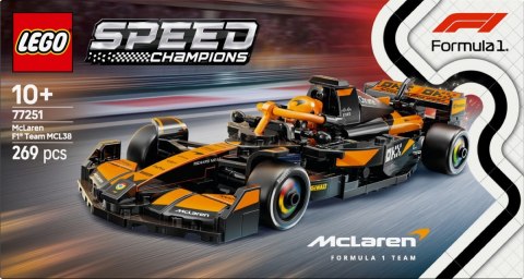 Klocki Speed Champions 77251 Bolid F1 McLaren Team MCL38 Klocki Speed Champions 77251 Bolid F1 McLaren Team MCL38