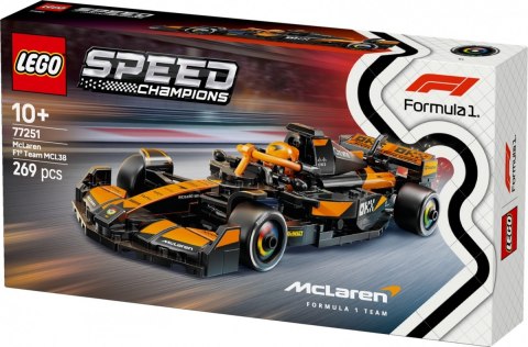 Klocki Speed Champions 77251 Bolid F1 McLaren Team MCL38 Klocki Speed Champions 77251 Bolid F1 McLaren Team MCL38