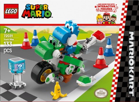 Klocki Super Mario 72031 Mario Kart - Yoshi Bike Klocki Super Mario 72031 Mario Kart - Yoshi Bike