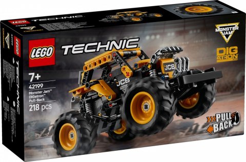 Klocki Technic 42199 Monster Jam DIGatron z napędem pull-back Klocki Technic 42199 Monster Jam DIGatron z napędem pull-back