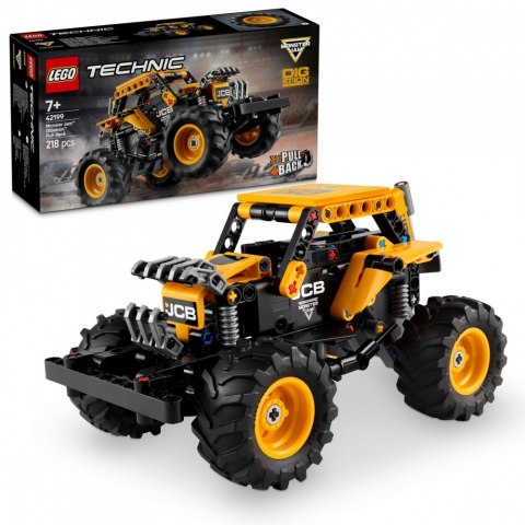 Klocki Technic 42199 Monster Jam DIGatron z napędem pull-back Klocki Technic 42199 Monster Jam DIGatron z napędem pull-back