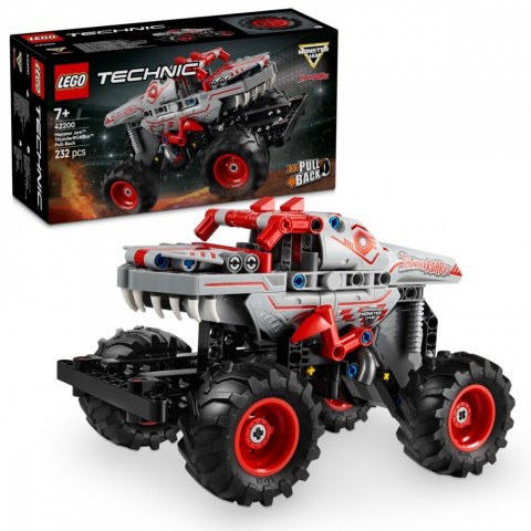 Klocki Technic 42200 Monster Jam ThunderROARus z napędem typu pull-back Klocki Technic 42200 Monster Jam ThunderROARus z napędem typu pull-back