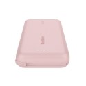 PowerBank BoostCharge 10k mAh 20w wbudowany kabel-C, port-C, różowy