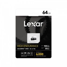 Karta microSD High Endurance 64GB C10 A1 U1 V30 100/35MB/s