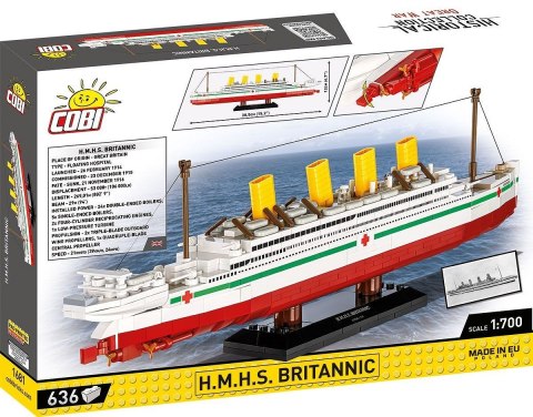 Klocki H.M.H.S. Britannic 636 klocków Klocki H.M.H.S. Britannic 636 klocków