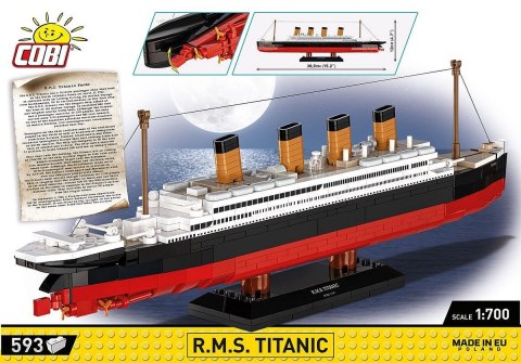 Klocki R.M.S. Titanic 593 klocki Klocki R.M.S. Titanic 593 klocki