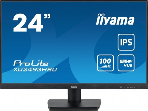 Monitor 24 cale XU2493HSU-B7,IPS.HDMI.DP.2x2W.USBx2,300cd Monitor 24 cale XU2493HSU-B7,IPS.HDMI.DP.2x2W.USBx2,300cd