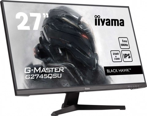 Monitor 27 cali G2745QSU-B2,IPS,QHD,100Hz,1ms,2xUSB,300cd Monitor 27 cali G2745QSU-B2,IPS,QHD,100Hz,1ms,2xUSB,300cd