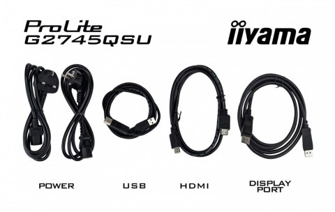 Monitor 27 cali G2745QSU-B2,IPS,QHD,100Hz,1ms,2xUSB,300cd Monitor 27 cali G2745QSU-B2,IPS,QHD,100Hz,1ms,2xUSB,300cd