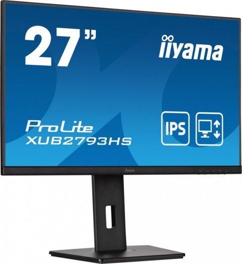 Monitor 27 cali XUB2793HS-B7,IPS,FHD,HDMI,DP,2x2W,300cd Monitor 27 cali XUB2793HS-B7,IPS,FHD,HDMI,DP,2x2W,300cd