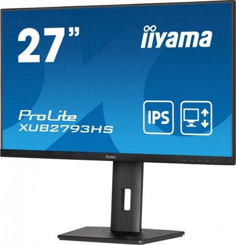Monitor 27 cali XUB2793HS-B7,IPS,FHD,HDMI,DP,2x2W,300cd Monitor 27 cali XUB2793HS-B7,IPS,FHD,HDMI,DP,2x2W,300cd
