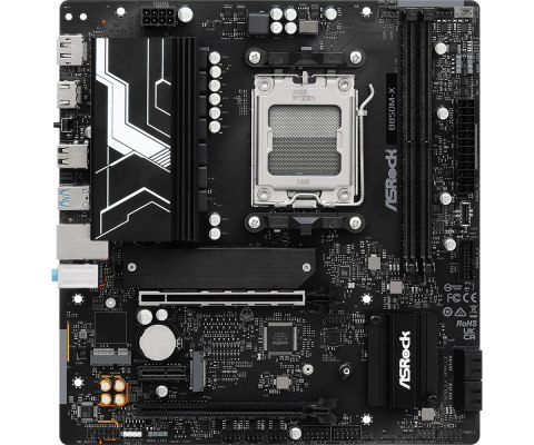 Płyta główna B850M-X AM5 2DDR5 M.2 USBC mATX Płyta główna B850M-X AM5 2DDR5 M.2 USBC mATX