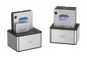 Stacja dokująca USB 3.0 Super Speed do 2x SSD/HDD 2.5/3.5" SATA III max.2x20TB z funkcją klonowania