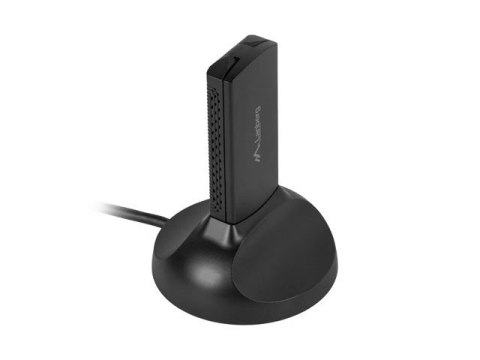 Karta sieciowa bezprzewodowa WIFI NC-3000-WI USB 3.0 AX3000 TRI-BAND 2 wewnętrzne anteny Karta sieciowa bezprzewodowa WIFI NC-3000-WI USB 3.0 AX3000 TRI-BAND 2 wewnętrzne anteny