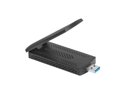 Karta sieciowa bezprzewodowa WIFI NC-3000-WI USB 3.0 AX3000 TRI-BAND 2 wewnętrzne anteny Karta sieciowa bezprzewodowa WIFI NC-3000-WI USB 3.0 AX3000 TRI-BAND 2 wewnętrzne anteny